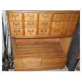 Card Catalog Cabinet
