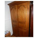 OAK ARMOIRE