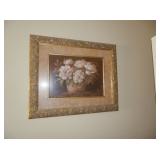 FLORAL MATTED PICTURE