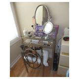 VANITY, MIRROR & BENCH