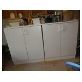 WHITE STORAGE CABINETS