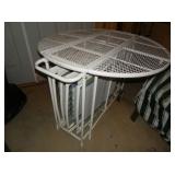 PORTABLE PATIO TABLE & CHAIRS