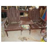WOODEN PATIO CHAIRS