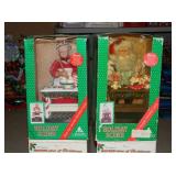 VINTAGE ANIMATED SANTA