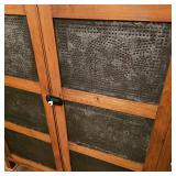 Antique pie safe cabinet.