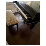 Knabe Ebony Baby Grand Piano