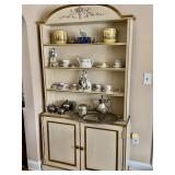 French Provincial Curio/Hutch 