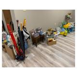 Toys, frames, Household 