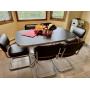 Retro Black & Chrome Dinette Set