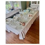 China,, Crystal, stemware 