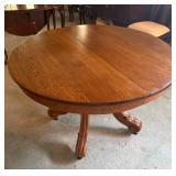 Round Oak Desk