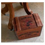 Anheuser Busch Wood Crate 