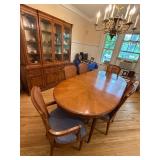 Oval Dining Table 6 Chairs 