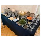 Crystal, China, Stemware 
