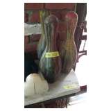 wood bowling pins