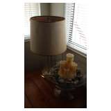 Lamp and Castle Candle