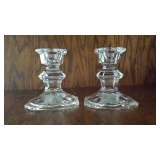 Mikasa Crystal Candle Holders