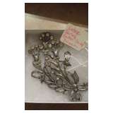 Sterling Button Co. NY Brooch