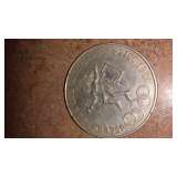 1968 Olympic Silver Coin