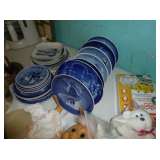 Cobalt German plates