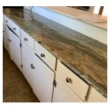 Granite Countertops, cabinet hardware, Faucet
