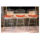 Bertoia Modern Wire Counter Stool Designed by Harry Bertoia for Knoll® 