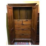 Ethan Allen Pine Armoire and Drawers