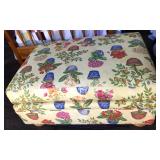Ethan Allen Club Chair & Ottoman