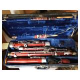 Schreiber & Sons Wood Bassoon and Hard Case With Accessories.