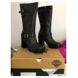 Harley Davidson Ladies Boots - New In Box