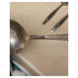 Gorham Sea Rose Sterling Silver 34 Pieces Flatware Set