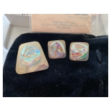 Sterling Silver Earrings and Pendant