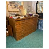 Map Artwork Chest of Drawers