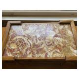High quality Danby furniture Marble Top Bar/Coffee Cart