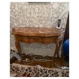 Vintage high-end Danby Furniture marble top table