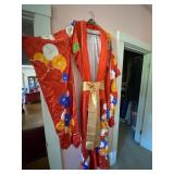 Vintage High Quality Hand Embroidered Silk Kimono