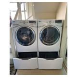 Whirlpool Washer Duet WFW94HEXW2WFW94HEXW2 Whirlpool Dryer Duet Steam Gas Dryer WGD94HEXW1