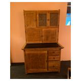 Antique Oak Hoosier 