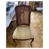 High-end Mid Century Henredon Dining Table, caned back chairs, and Buffet Sideboard Set