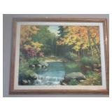 WOODLAND POND BY ROD PALMER