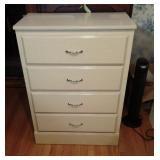 IRON BREEZE QUADRA SILENT AIR CLEANER.. A GREAT FIND THAT WORKS. 4 DRAWER OFF WHITE CHEST OF DRAWERS