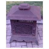VERY COOL & UNIQUE... SOLID CAST IRON FIRE PIT