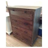 VERY NICE HIGH QUALITY RUSTIC STYLE TALL DRESSER... UNIQUE PIECE