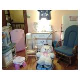 BOY SCOUT SHIRT & TIE OR SCARF, ROCKING CHAIRS, CAR SEATS, KIDS TOYS, MATTRESSES, DIAPER PAILS&MORE