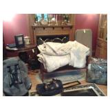 GREAT BEDDING SETS, CAR SEATS, DOG BEDS, ANTIQUE TABLES, LUGGAGE, CARPETS & SOOOO MUCH MORE! COME!!!