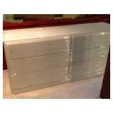 white 6 drawer dresser 