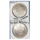1878-P Morgans