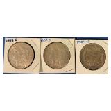 (3) S Mint Morgans