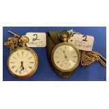 Waltham 17 Jewel & Illinios Pocket Watch