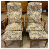 Danish Mid century Lounge Chairs